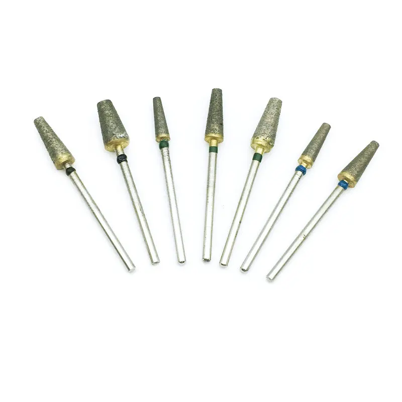 1Pc Dentist Tools Fast Trimming Fully Sintered Diamond Burs Sintering Grinding Head Polishing tool For Metal