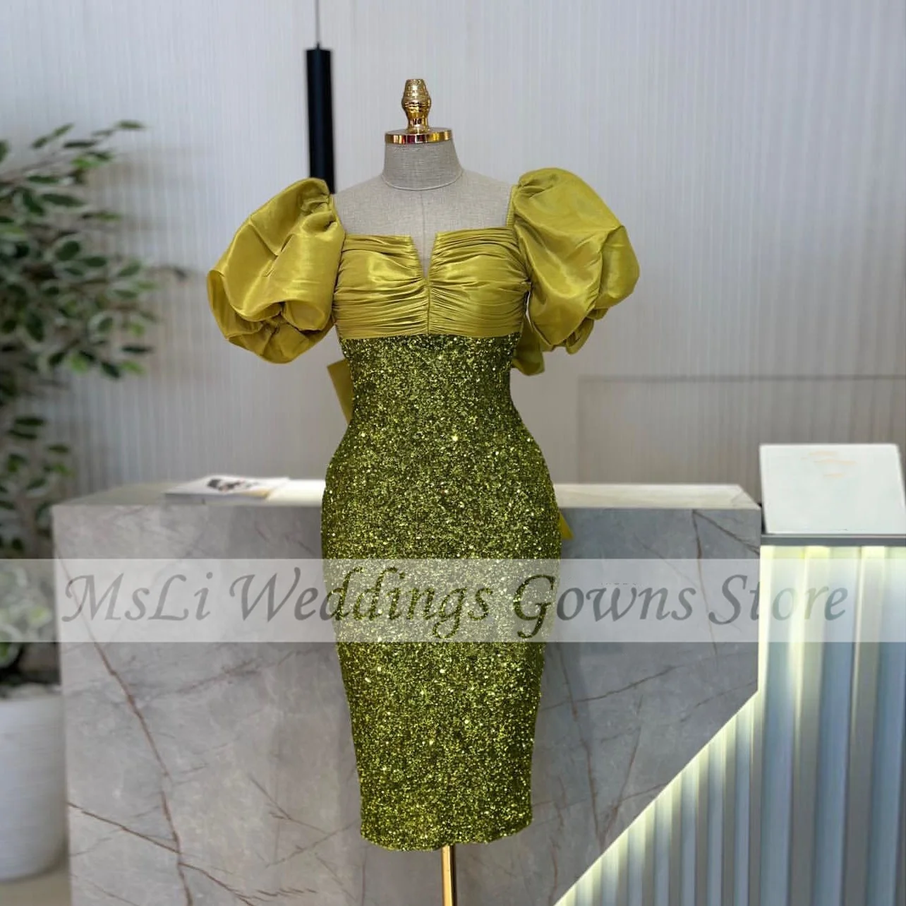 Robe de Soirée de Forme Trapèze pour Femme, Vêtement de Bal, Moyen-Orient, Arabe, en Jersey, avec Nministériels d Décoré, pour Occasions Formelles