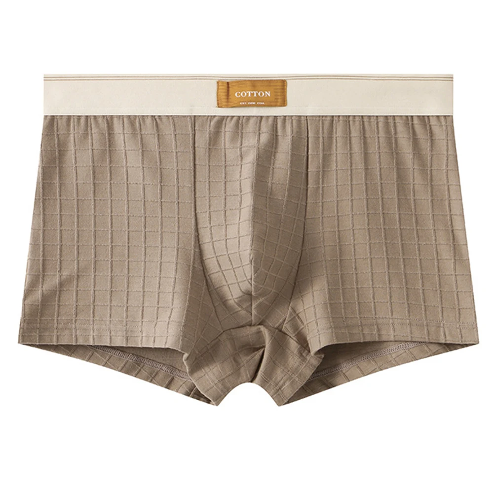 

Color Match Trunks Cotton Boxer Shorts Light Green Classic Style Men Underwear Boxer Classic Style Comfortable Fit