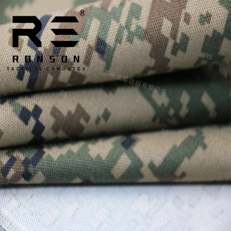 hot sale 1000D nylon oxford Digital camouflage tactical fabric use for bag vest in stock