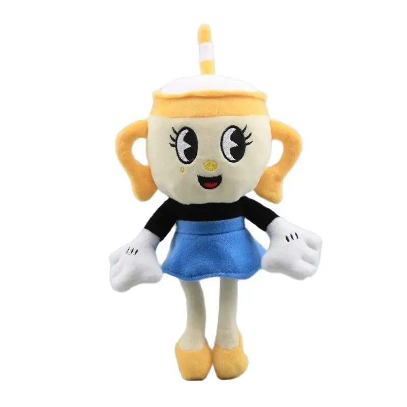 

Hot Game Soft Toys Cuphead Adventure Plush Toy Stuffed Dolls Peluche Baby Kids Christmas Birthday Gift 23 CM Super Quality