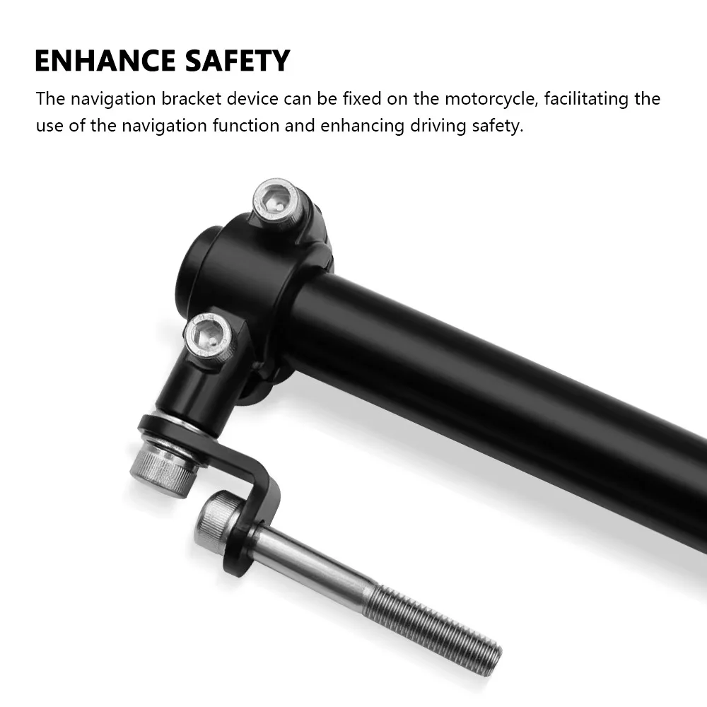 For Kawasaki ZX-6R ZX6R 636 zx6r 2018-2025 Motorcycle GPS Navigation Bracket Smartphone Holder Mobile Phone Bracket Mount Parts view 4