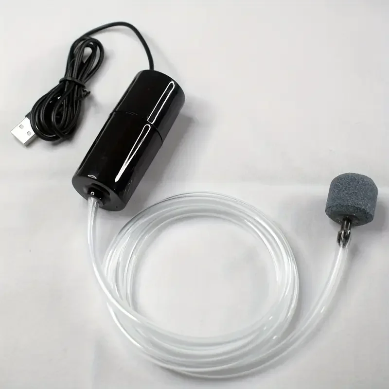 

Fish Tank Oxygen Pump Household Aquarium Oxygen Pump Charging Silent Oxygen Pump Fishing Oxygen Pump Mini Oxygen Machine 5V 2W