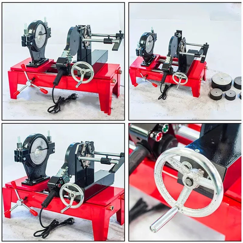 Socket-type Butt Welding machine PE/PPR/PB/PVDF/MPP/PPH Plastic pipes Hot melt Butt Welder Water pipe Hot Melt machine