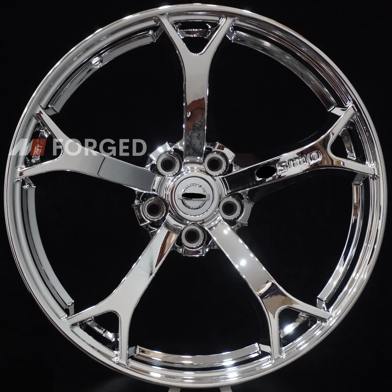 Nissan 350z 370z Silver Chrome Nismo V1 Wheels G37 Q50 Forged Rims