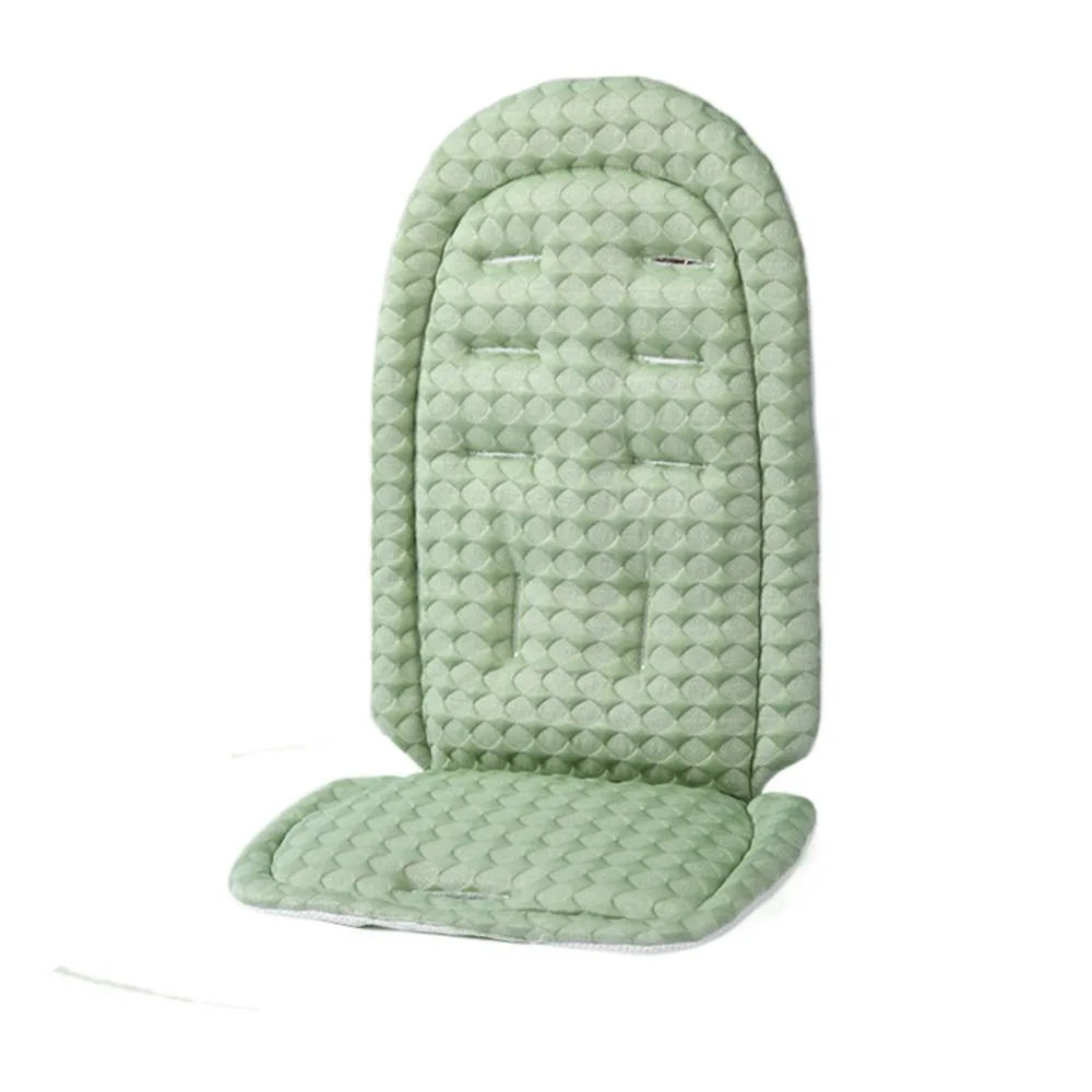 

Breathable Baby Pram Cushion Soft Solid Color Baby Stroller Cushion Car Seat Stroller Accessories Pushchair Car Mat Baby Care