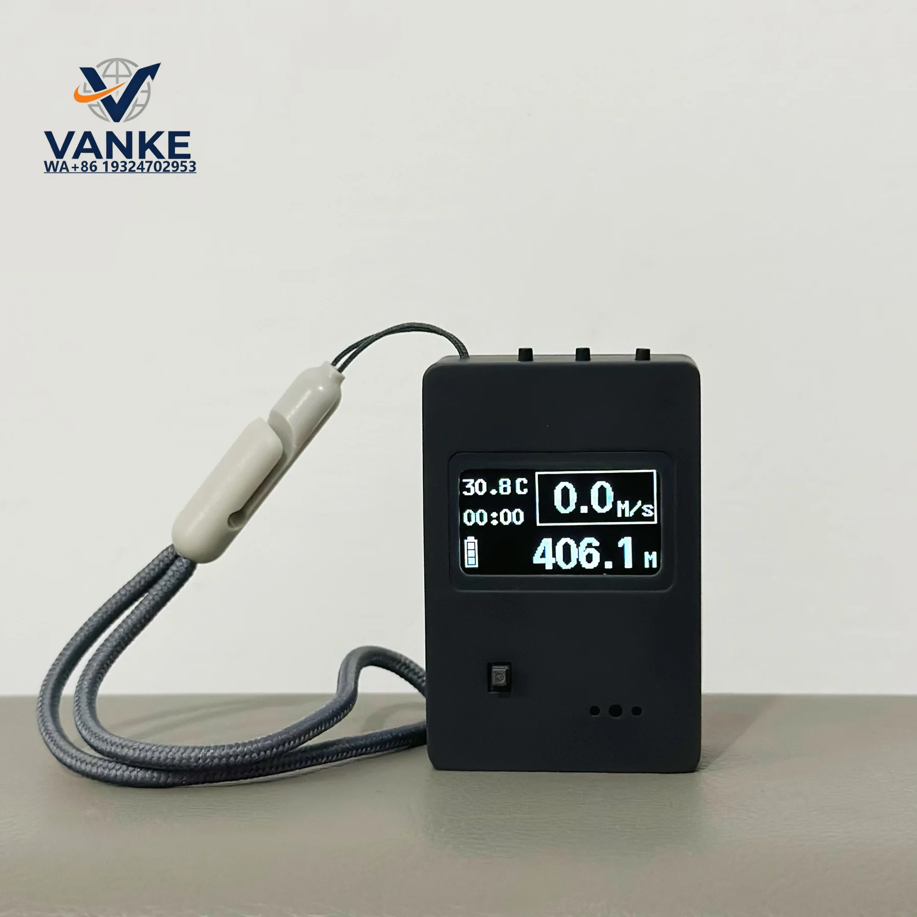 Paraglider altimeter; paraglider variometer; altitude up and down prompt type-C