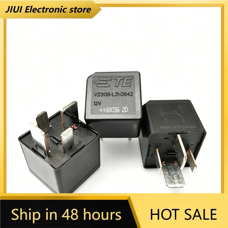 New 1pcs/lot V23136-L31-D642 12V Magnetic retention car relay 12VDC