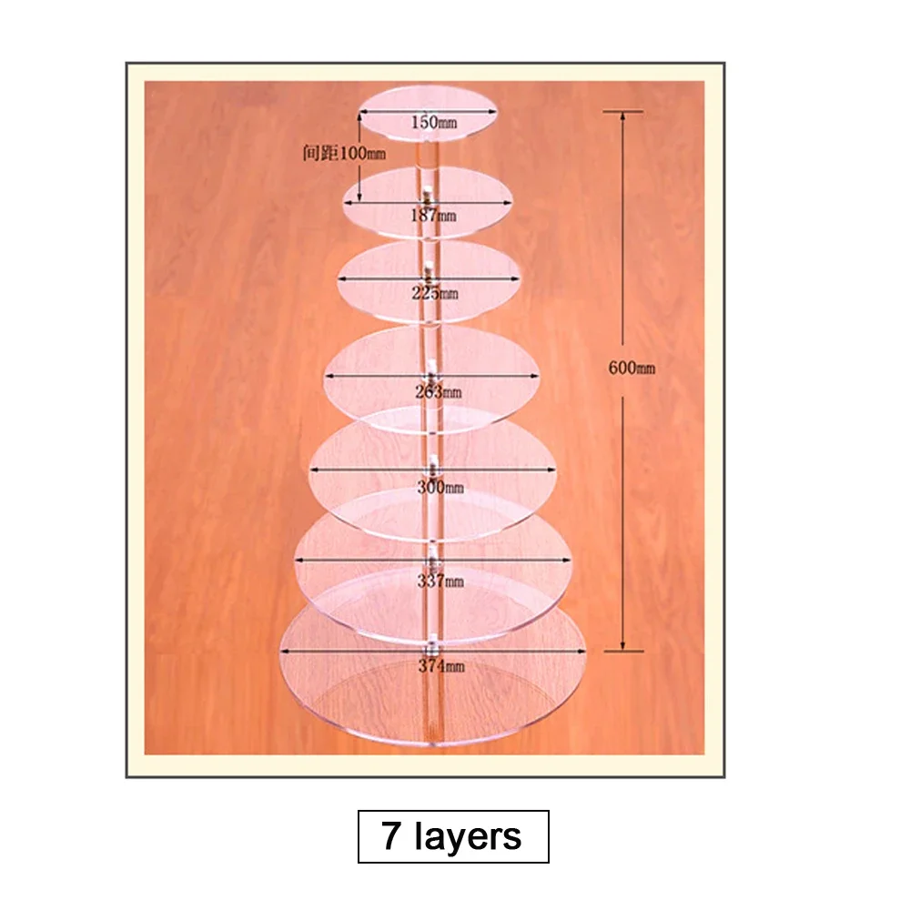 Cake Tool for Creating Stunning Cupcake Displays - Popular Brand Multilayer Cupcake Stand with Assembly and Disassembly