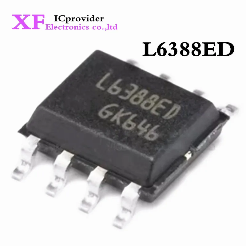 5Pcs 100% New Original L6388ED013TR SO-8 High side and low side MOC driver L6388ED