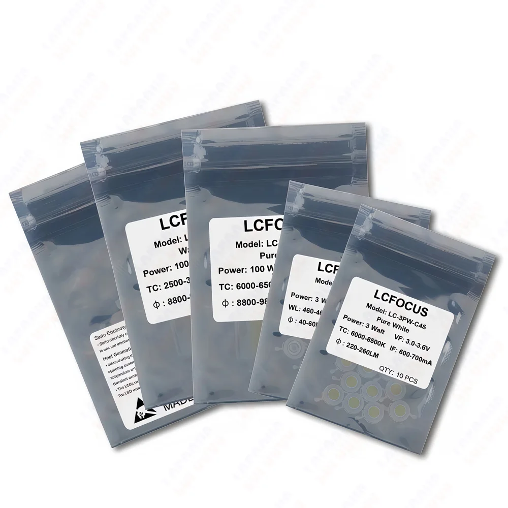 Chip LED de alta potencia, lámpara de cultivo de espectro completo 1W 3W 5W 10W 20W 30W 50W 100W SMD COB blanco frío cálido rojo verde azul RGB