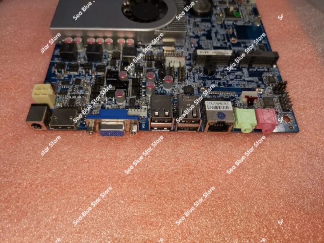 Industrial Control Main Board ITX-1037T-2CH Cashier Advertising POS Machine Main Board 1037U Second-hand Disassembly Main Board
