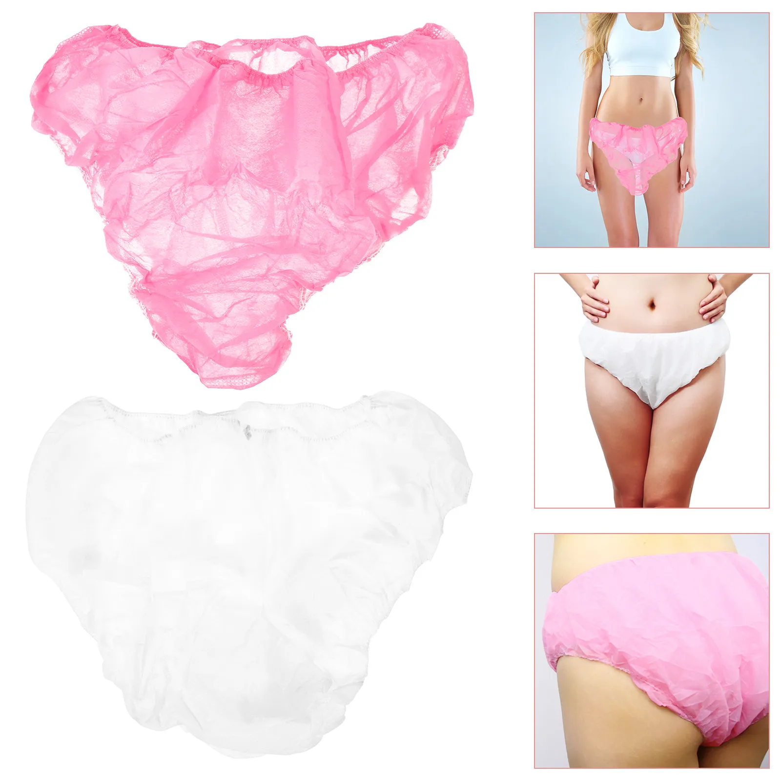 

30 шт. одноразовых трусиков из премиального нетканого материала, воздухопроницаемые, для салонов красоты, спа, ухода за кожей, загара, фитнеса