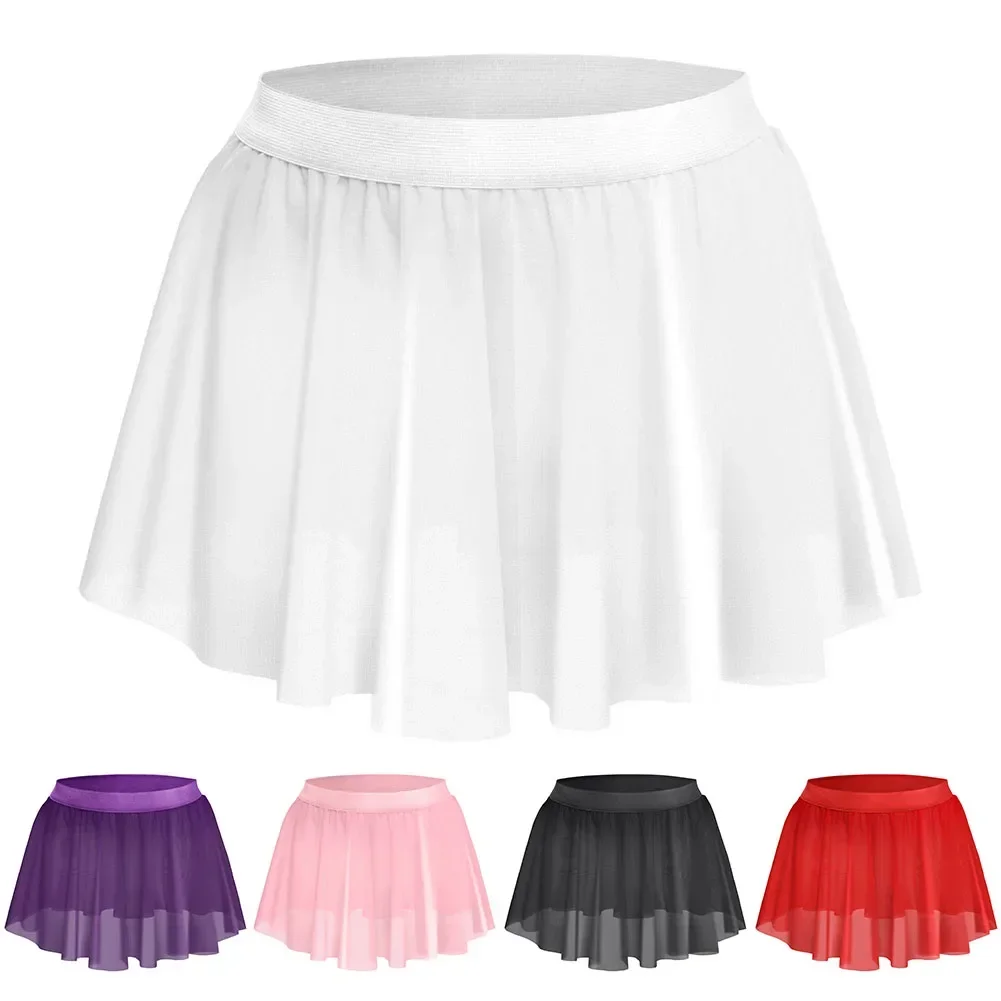 Mens Sexy Sissy Mesh Pleated Skirt Low Rise Lace Mesh Crossdressing Short Pleated Skirts See Through Men\'s Boxer Shorts Skirts