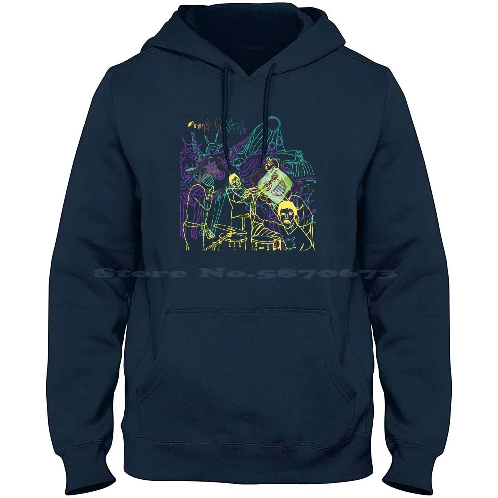 White People Collective 2022 100% Cotton Hoodie T Shirt Live Concert Animal Tour Album Cover Logo Tickets 2023 2024 Collective