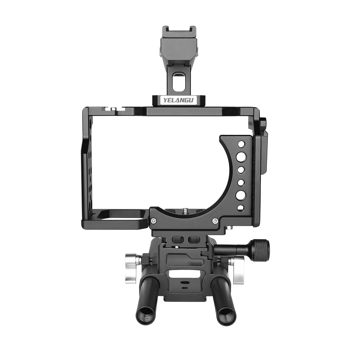 Jelangu klatka operatorska do Sony A7K A7II A7III A7SII A7SII A7RIII A7RII A7X zestaw klatek z zimnym uchwytem płyta szybkiego uwalniania podstawa