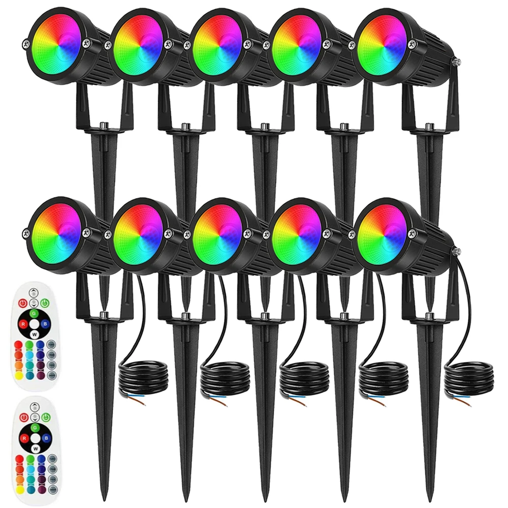 10pcs RGBW