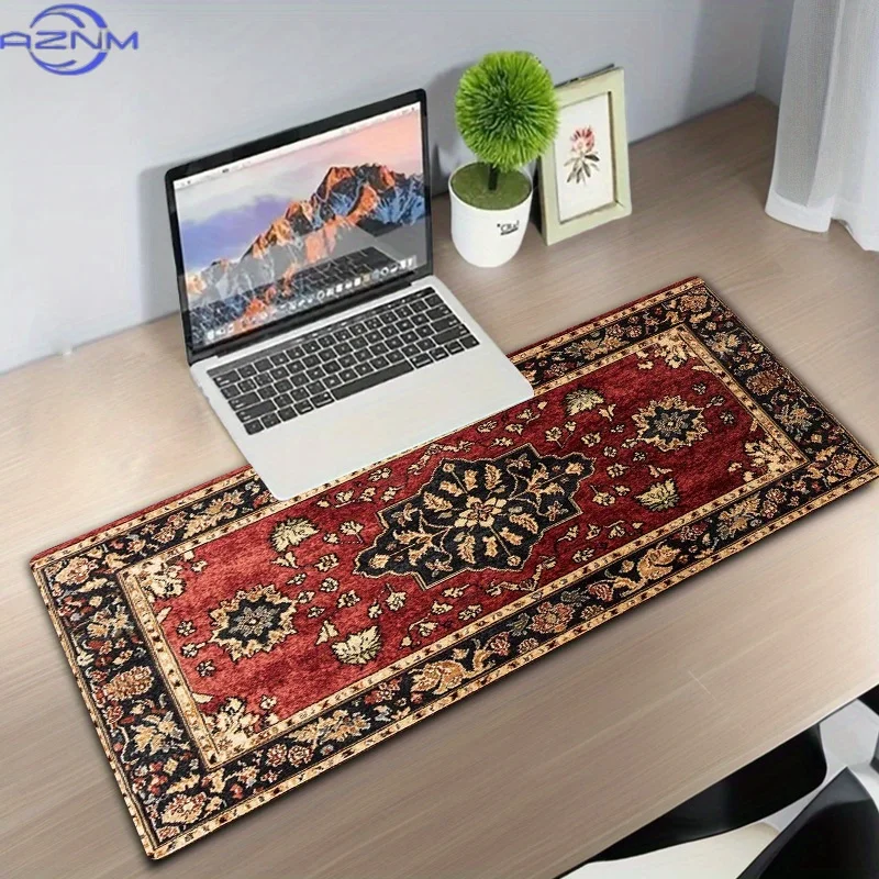 Precise Control Mouse Mat Anti Slip Waterproof Stitched Border Desktop Computer Gaming Pad