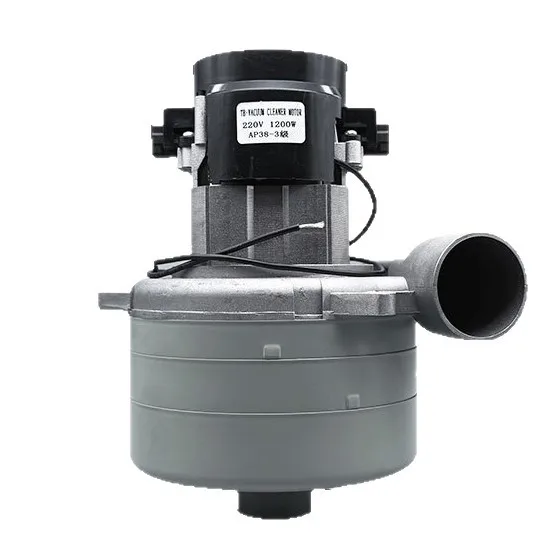 

Industrial Vacuum Cleaner Accessories Motor All Copper Wire Dust-free Saw Motor, 220V 1200W 50HZ Side Air Outlet Motor