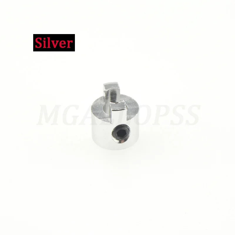 RC Boot 1pc 4mm Drive Hond Propeller Kruk Bevestiging Mount Propeller As Connector Joint Drive Hond voor RC Boot As polychroom