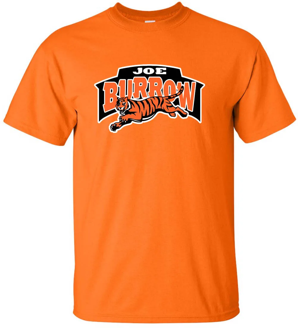 Joe Burrow Old School Logo Jersey Shirt T-Shirt