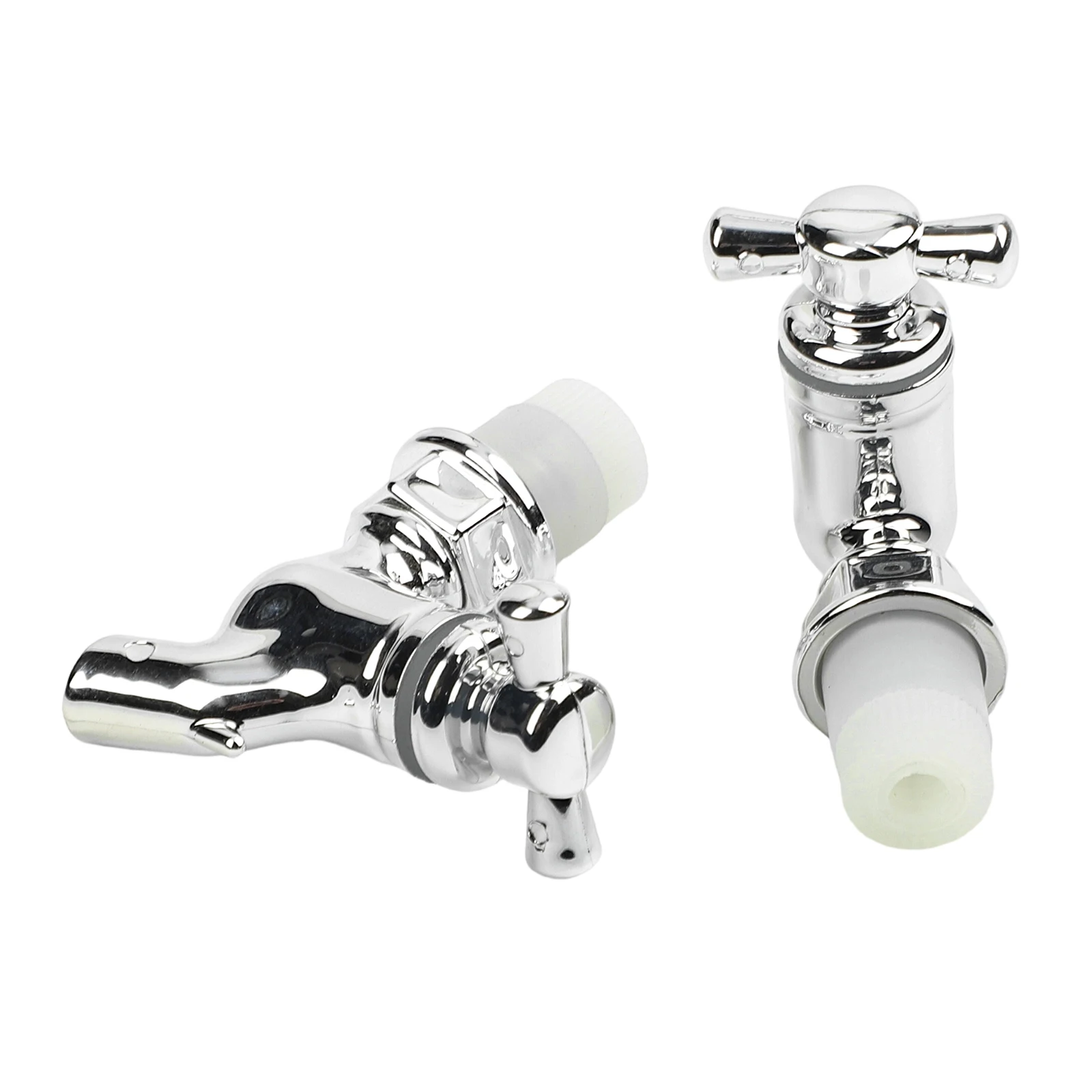 2PCS Drink Faucet with Zinc Coated Finish for Beverage Dispensers Use with Hot Cold For Drinks No Drip Design Long Term Use