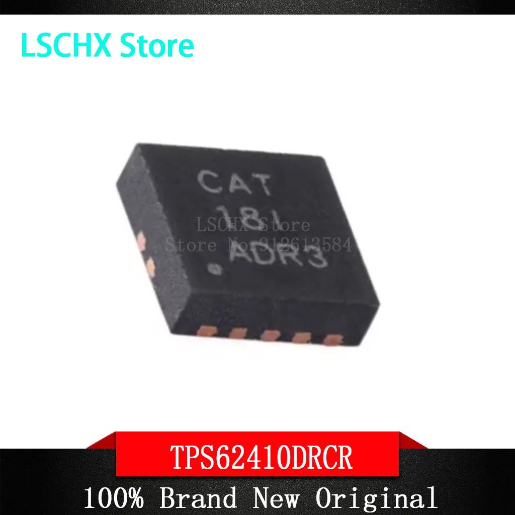 5PCS TPS62400DRCR TPS62400 BQE TPS62410DRCR TPS62410 CAT TPS62420DRCR TPS62420 BQF VSON-10 Dual buck converter chip