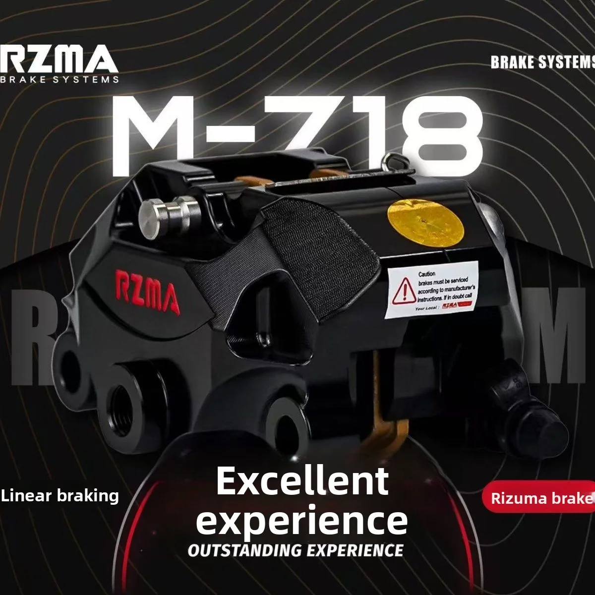 Authentic RZMA Ruizuma M680 Upgraded Small Crab M718 Caliper Brake Pump Electric Motorcycle Upgraded Disc Brake