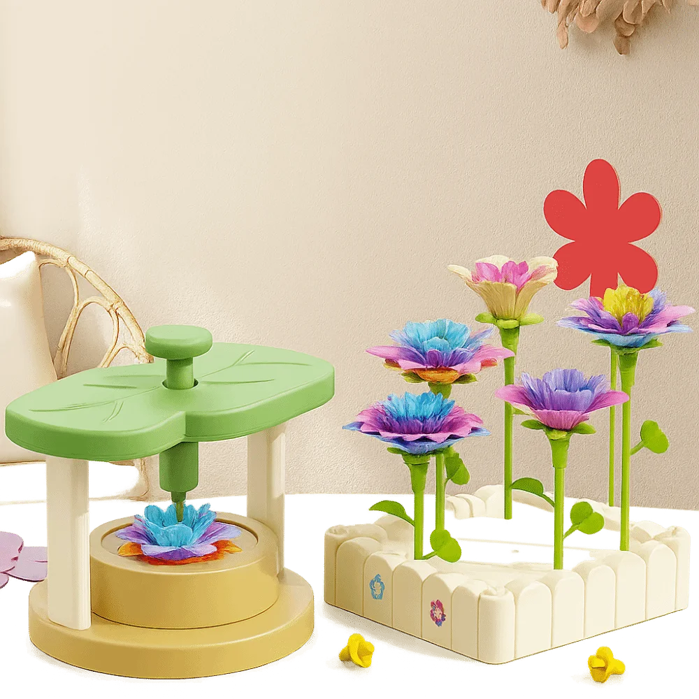 Fabric Material DIY Fabric Flower Bouquets DIY Craft Handmade Flower Bouquets Toy Educational Creative DIY Flower Make Craft Kit