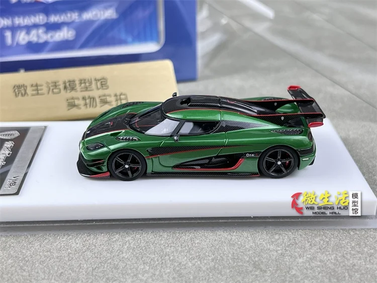 Newly Stocks VMB 1/64 Koenig Segg One 1 Green Color Resin In 2024 Collection Gift Scale Model Car