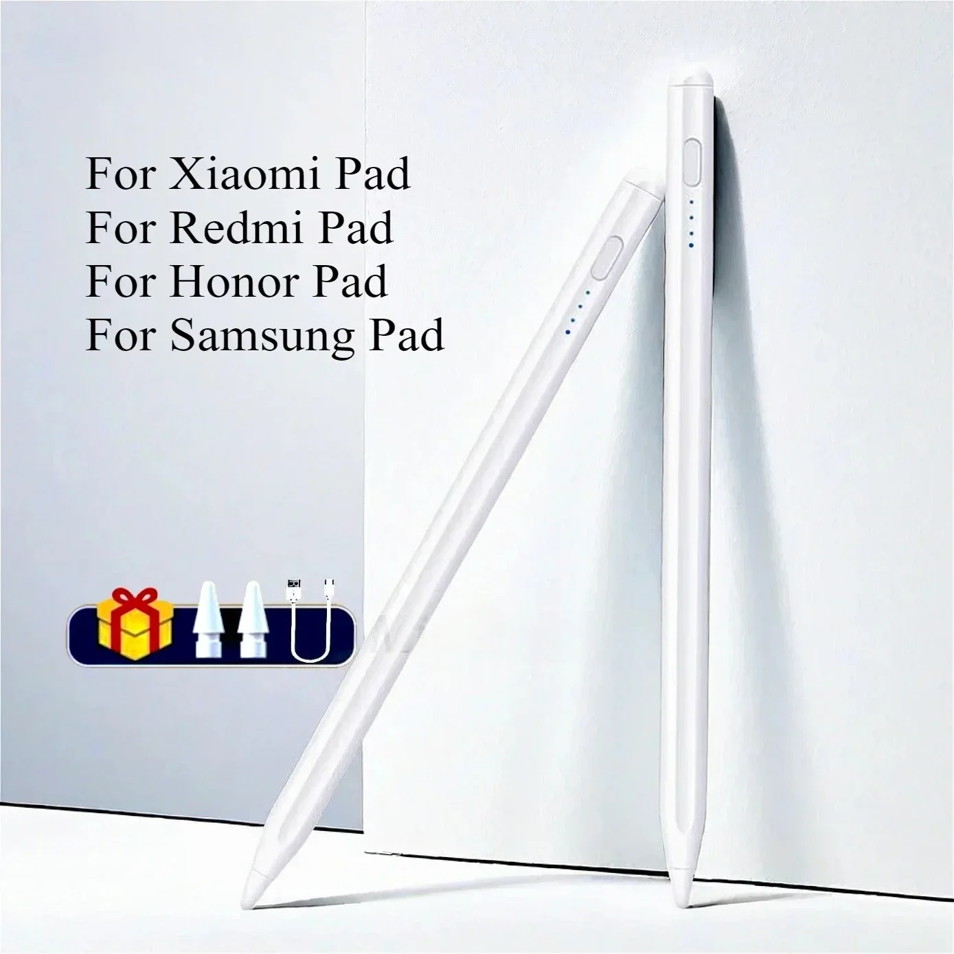 

Стилус для Xiaomi Pad 6, стилус для Samsung Pad без наклона ладони, для Honor Redmi Pad Pen для всех ручек для планшетов Android, телефона