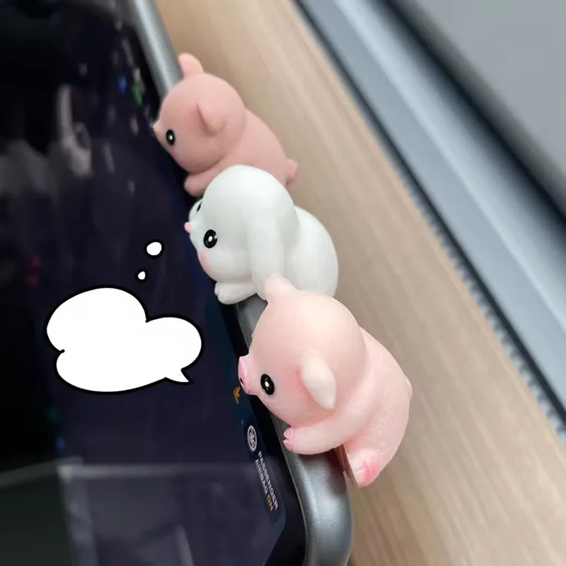Monitor Dekoration Niedlichen Cartoon Tier Auto Ornament Auto Innen Dashboard Computer Monitor Bildschirm Zubehör Für Geschenke