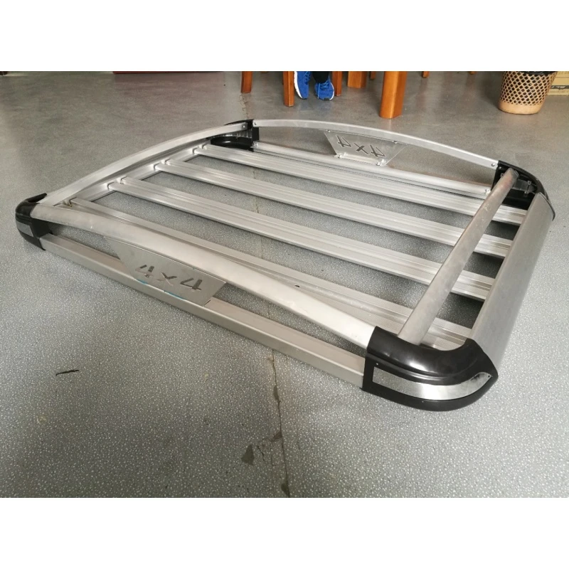 High Quality Aluminum 4X4 Bar Roof Luggage Basket Fit Ranger
