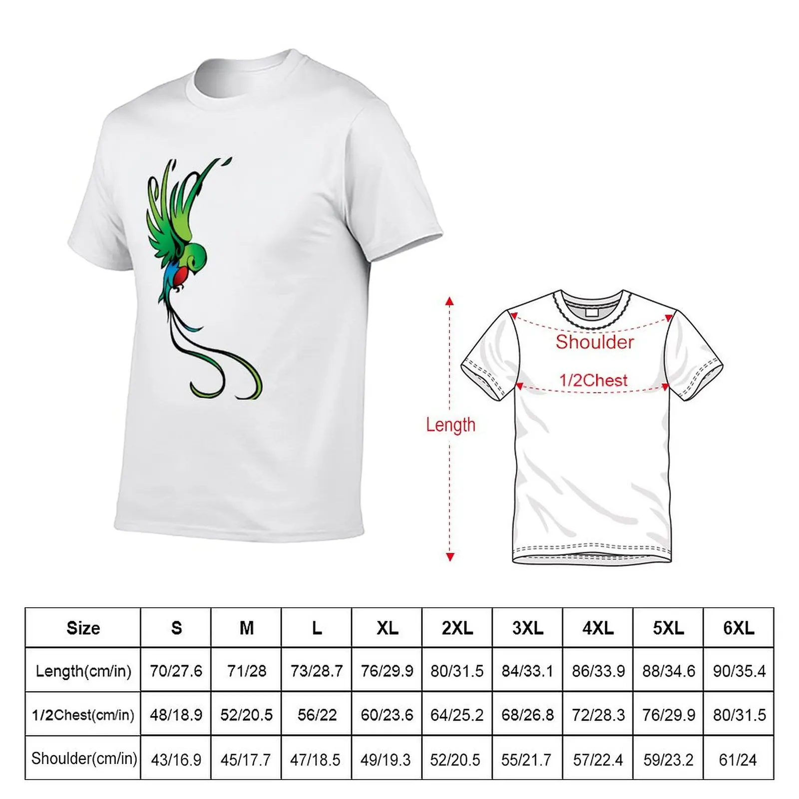 Quetzal T-Shirt g man t shirts for men cotton t shirt pack t shirt custom print T-shirt