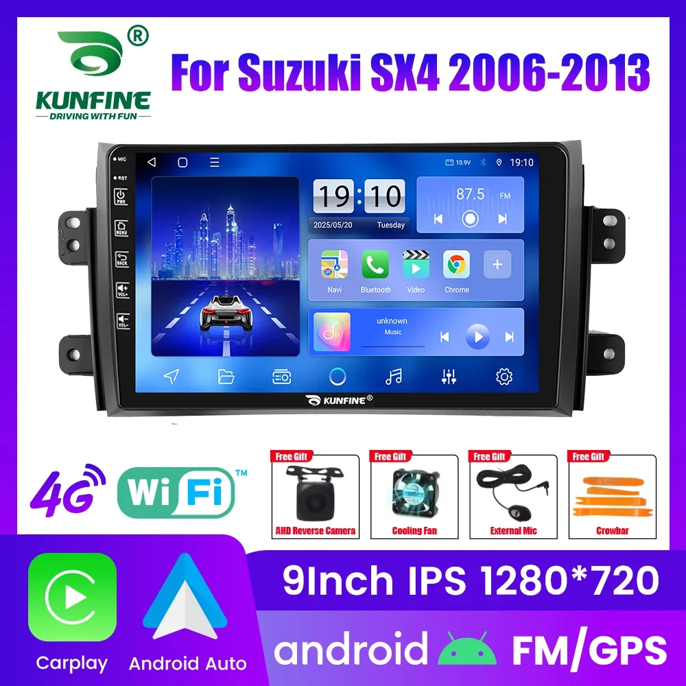 

Автомагнитола Android для Suzuki SX4 2006-2013, 2DIN, 8-ядерный процессор, GPS-навигация, IPS-экран, поддержка CarPlay и Android Auto