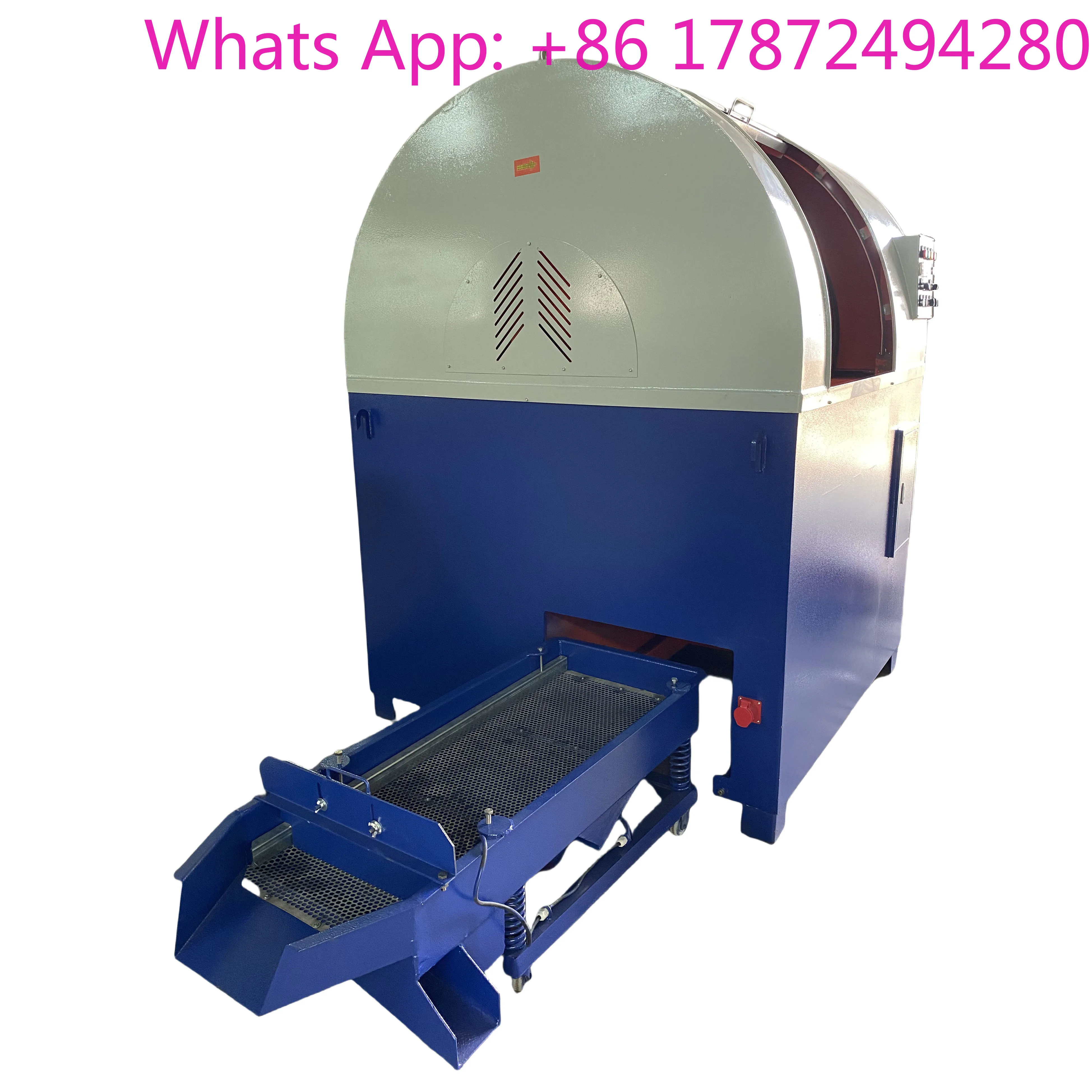 High Speed Centrifugal Barrel Finishing Machine 360L Automatic Separation for Watch Parts