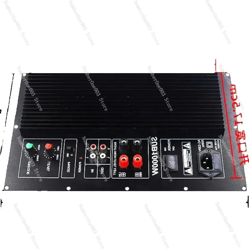 1000W High Power 15 Inch Active Subwoofer Amplifier Board For Home Audio, Powerful Bass Speaker Amp Module