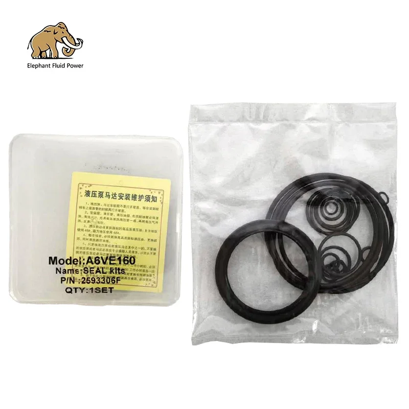 Rexroth A6VE160 Hydraulic Piston Pump Sealing Parts Kits