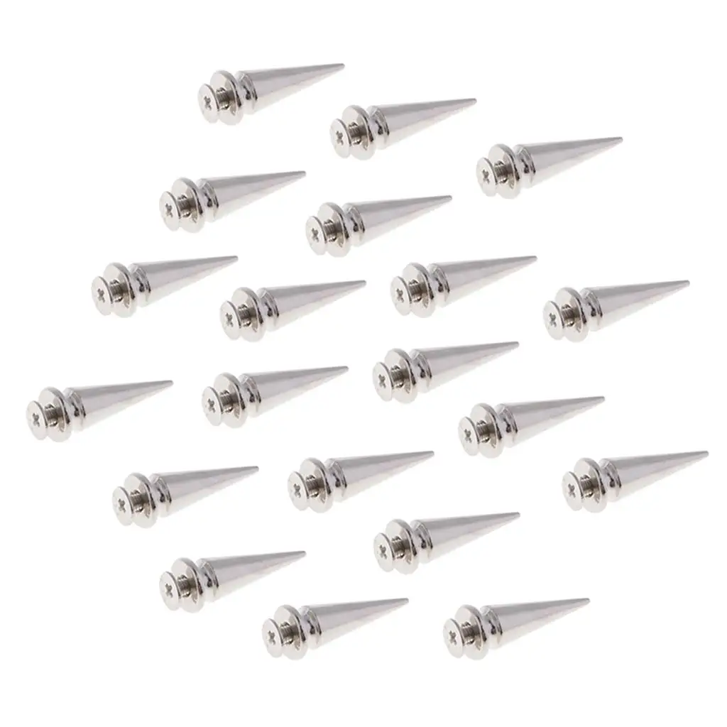 Decorative Metal Tangle Punk Cone Rivets Aged Bronze Upholstery Tacks for Sewing Fasteners and Leathercraft Supplies