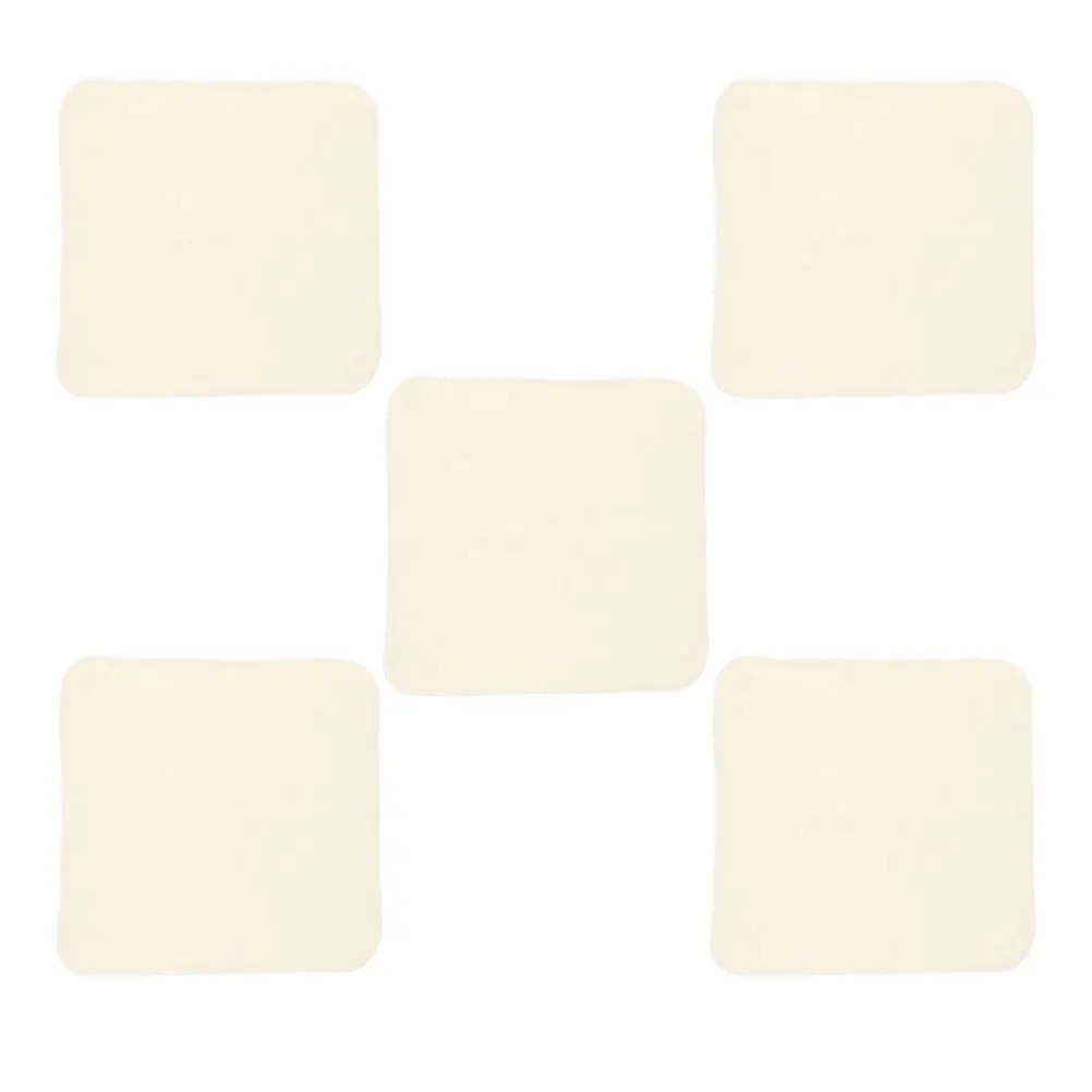 

5 шт. многоразовых салфеток-нагрудников для младенцев, моющиеся, для прорезывания зубов, для новорожденных и малышей, салфетки для лица, салфетки для вытирания слюны