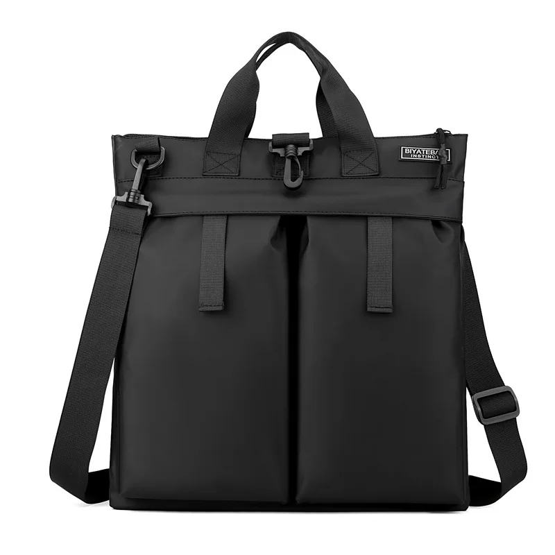 DUTRIEUX 2024 New Men\'s Laptop Bag Business Commuter Handbag Korean Version of Casual Diagonal Bag Fashion