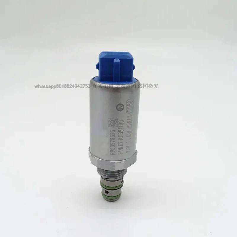 صمام لولبي 24V Excavator FTWE2KC35/100 Pressure Reducing Valve for Rexroth Proportional Solenoid Valve R900578535 الهواء المضغوط — تفصيل 2