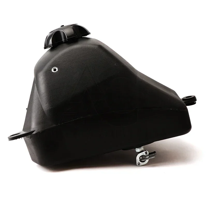 KF Motorcycle 3L Plastic Petrol Gas Fuel Tanks with Tank Cap For 125CC 140cc 250cc Apollo Orion Pit Dirt Bike Black