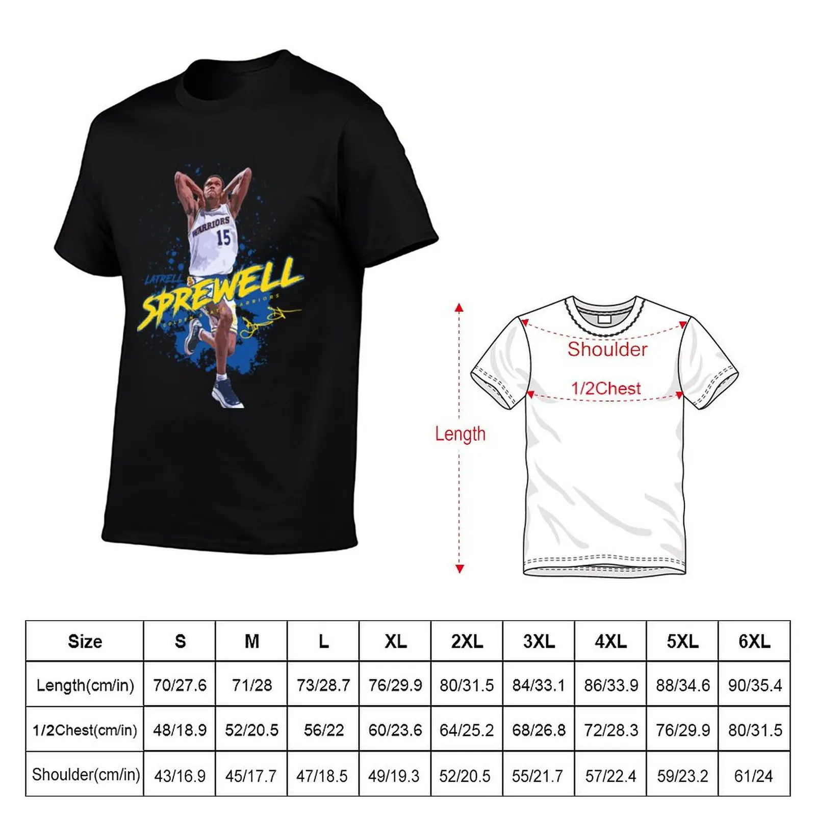 Latrell Sprewell T-Shirt Mechanic Work Tee Shirt