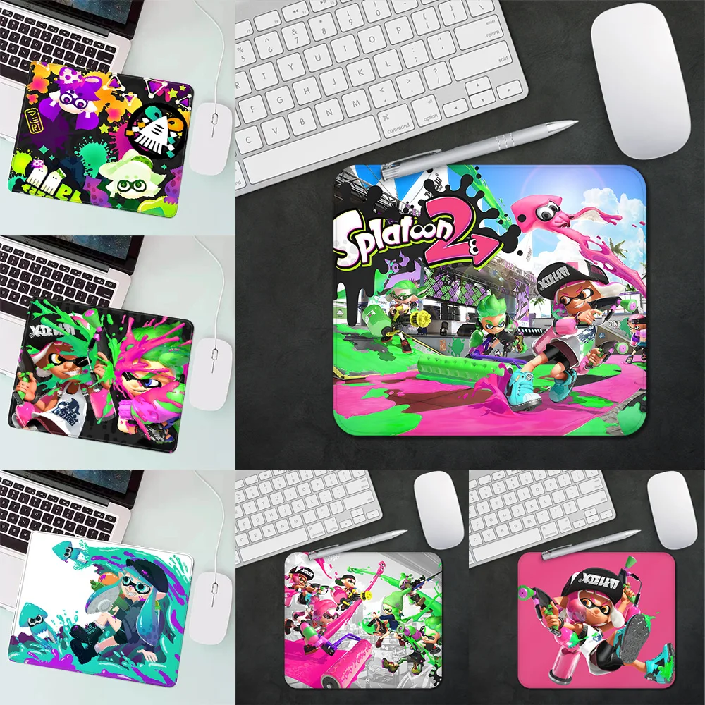 Game Splatoon Art Gaming Mouse Pad XS Small Mousepad For PC Gamer Desktop Decoration Office Mouse Mat Deskmat Rug