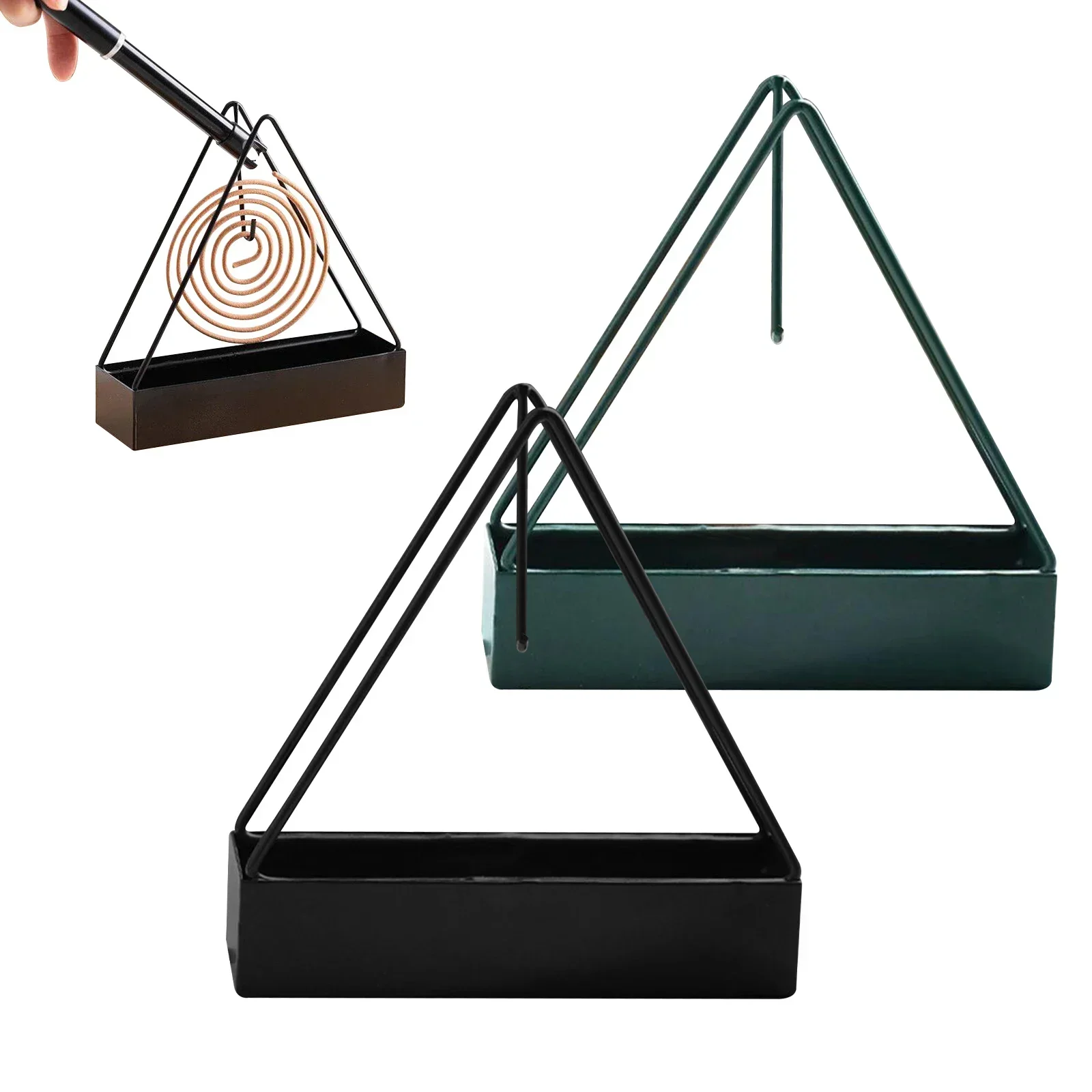 Anti -scald Mosquito Incense Holder Mosquito Coil Frame For Mosquitoes Tray Creativity Triangle Mosquitoor Home Decoration Tool