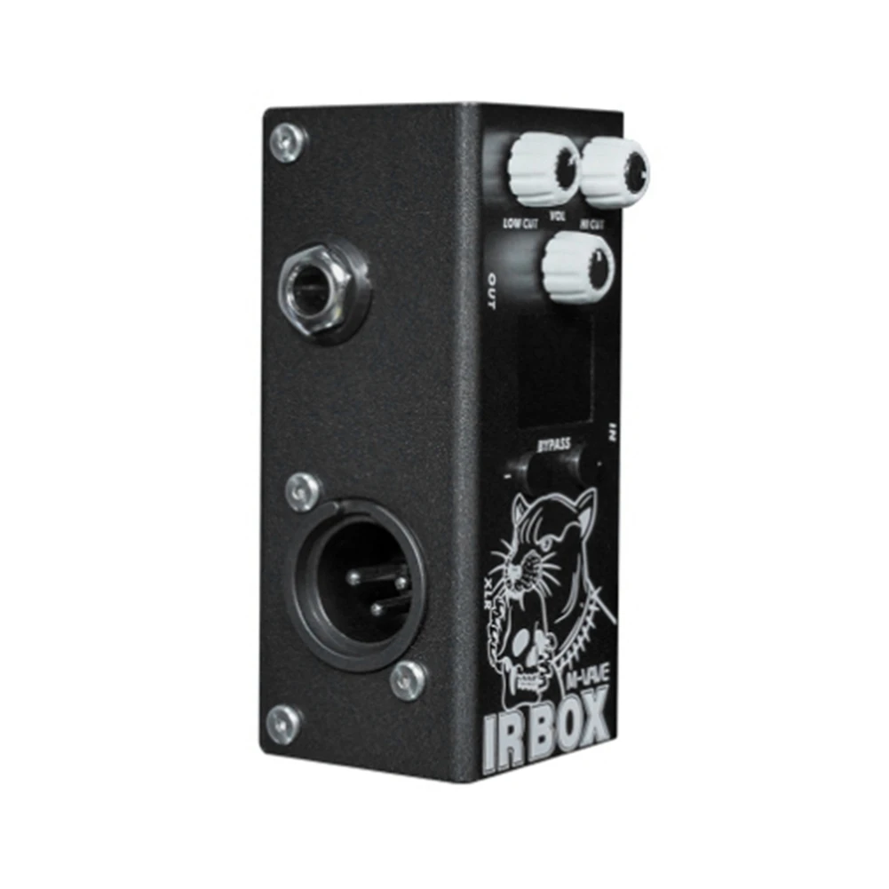 Nuevo Pedal de efecto de guitarra M-VAVE IR Box con cabina IR, gabinetes de respuesta de impulso, simulador de altavoz, puerto de salida XLR, Pedal de guitarra DC 9V