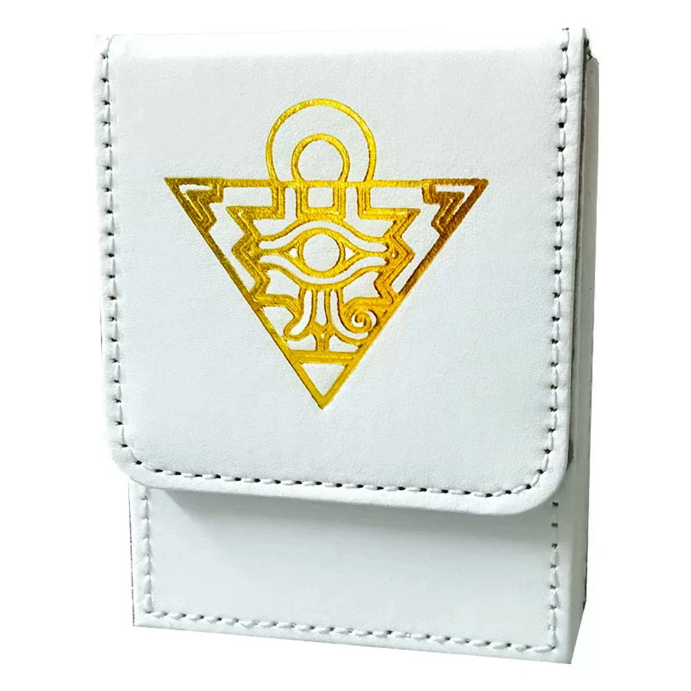 Diy Self Made Yu-Gi-Oh! Millennium Ankkuriboh Card Storage Box Blue Eyes White Dragon High-End Leather Card Storage Box Gift Toy