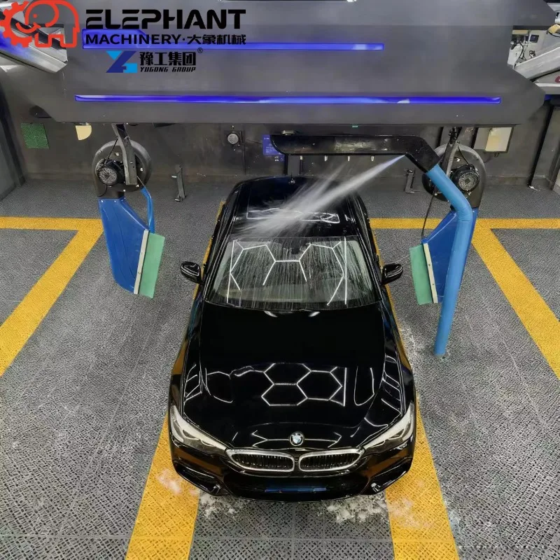 Smart Touchless Car Wash Machine With 360 Degree Rotation Stainless Steel Structure CE Certification And 3-Year Warranty