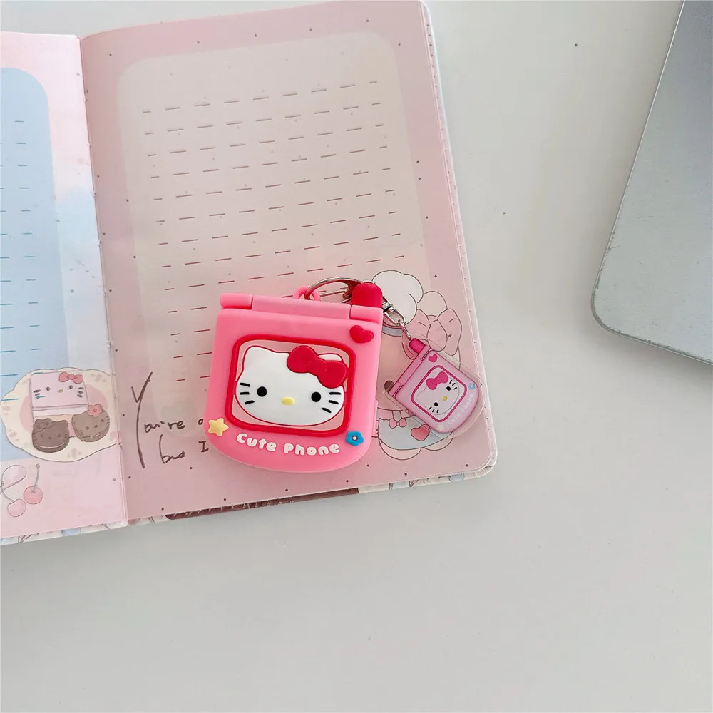 Kawaii Sanrio Hello Kitty Protective Silicone Cover for Apple Watch Ultra 3 S10 9 8 7 6 5 SE2  SE3 Cute Anime Cartoon Bags view 3